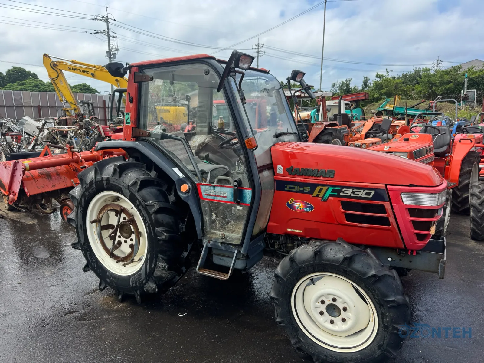 Tractor japonez Yanmar AF330 (Cabina), serie 20931