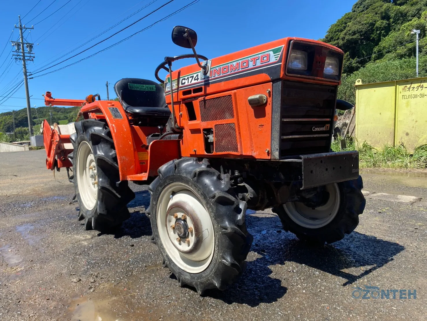 Tractor japonez Hinomoto C174, serie 05329