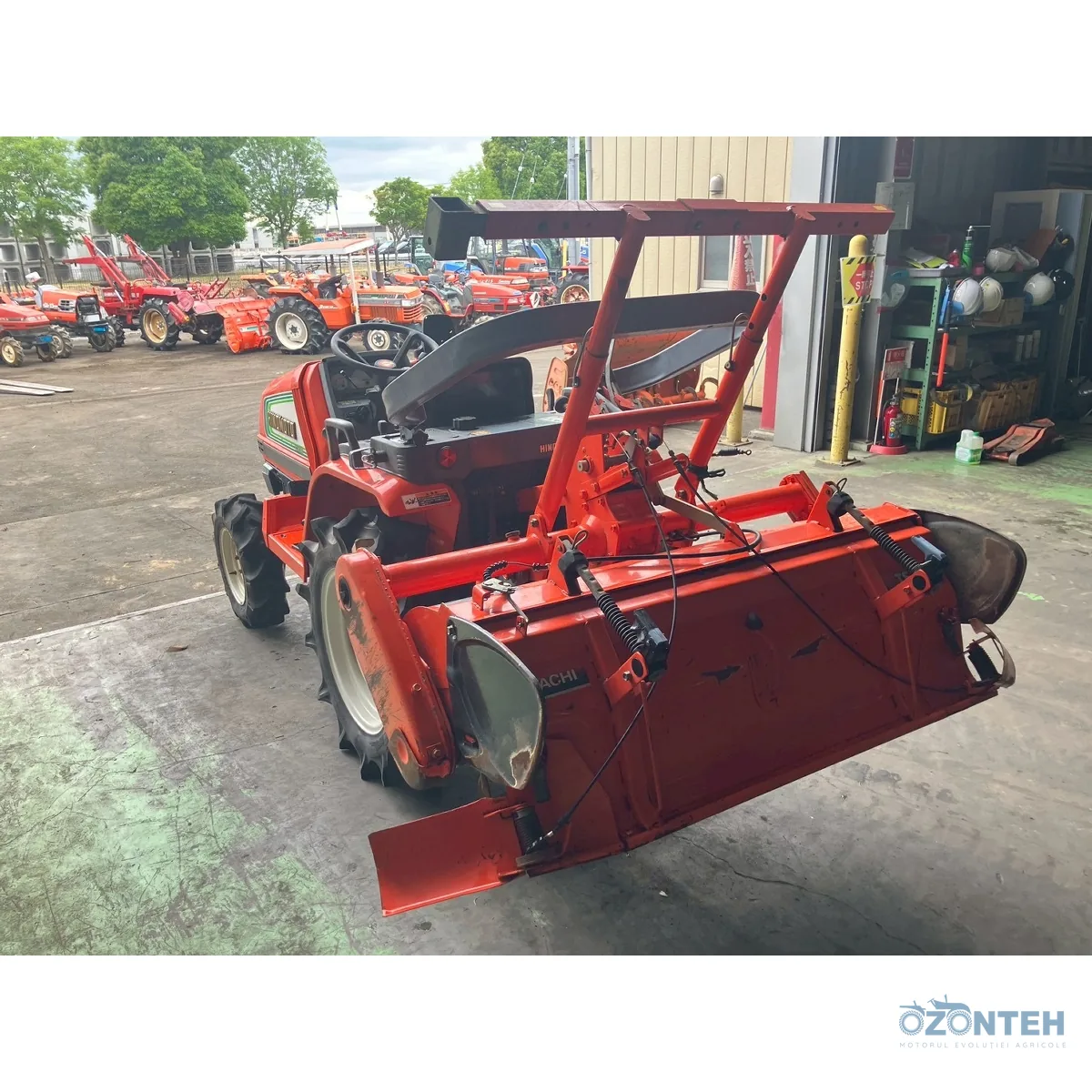 Tractor japonez Hinomoto CX18D, serie 10714
