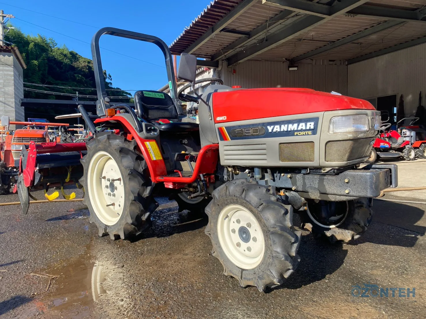 Tractor japonez Yanmar F-190, serie 21A-01690