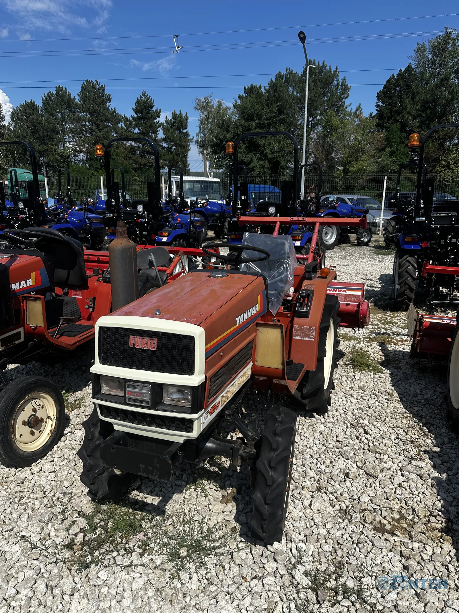 Tractor japonez Yanmar F15D, serie 05893