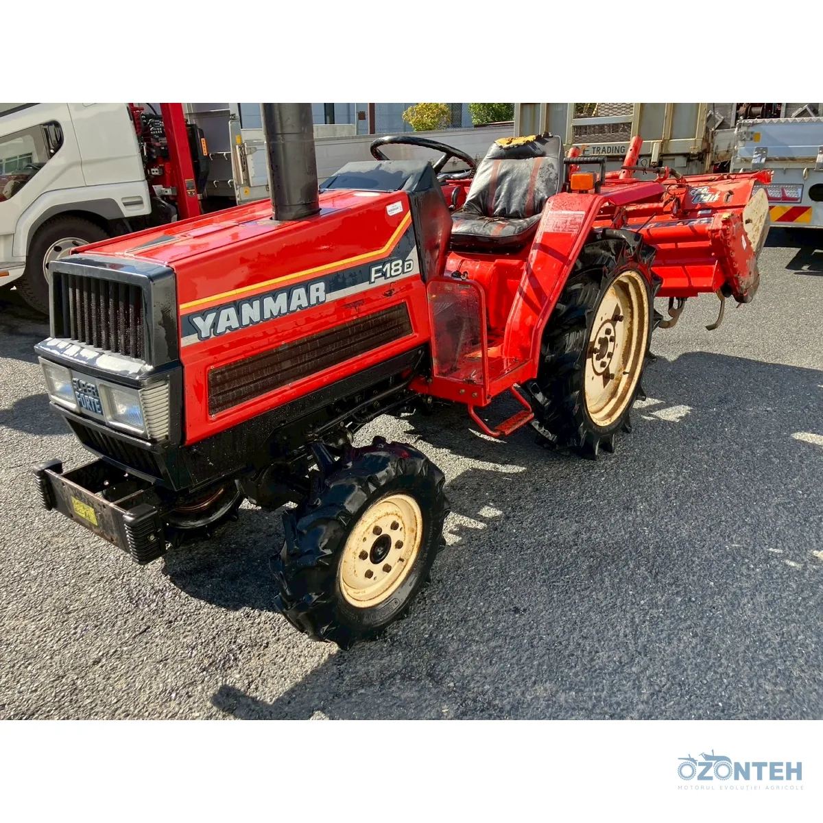 Tractor japonez Yanmar F18, serie 01686