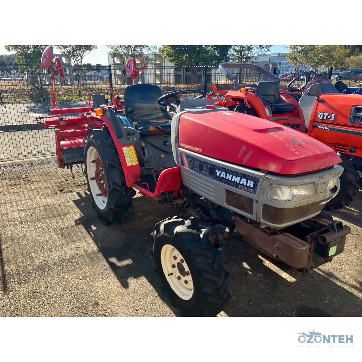 Tractor japonez Yanmar F190, serie 01145