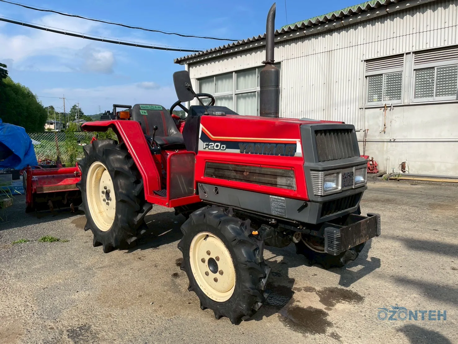 Tractor japonez Yanmar F20D, serie 20K-12123