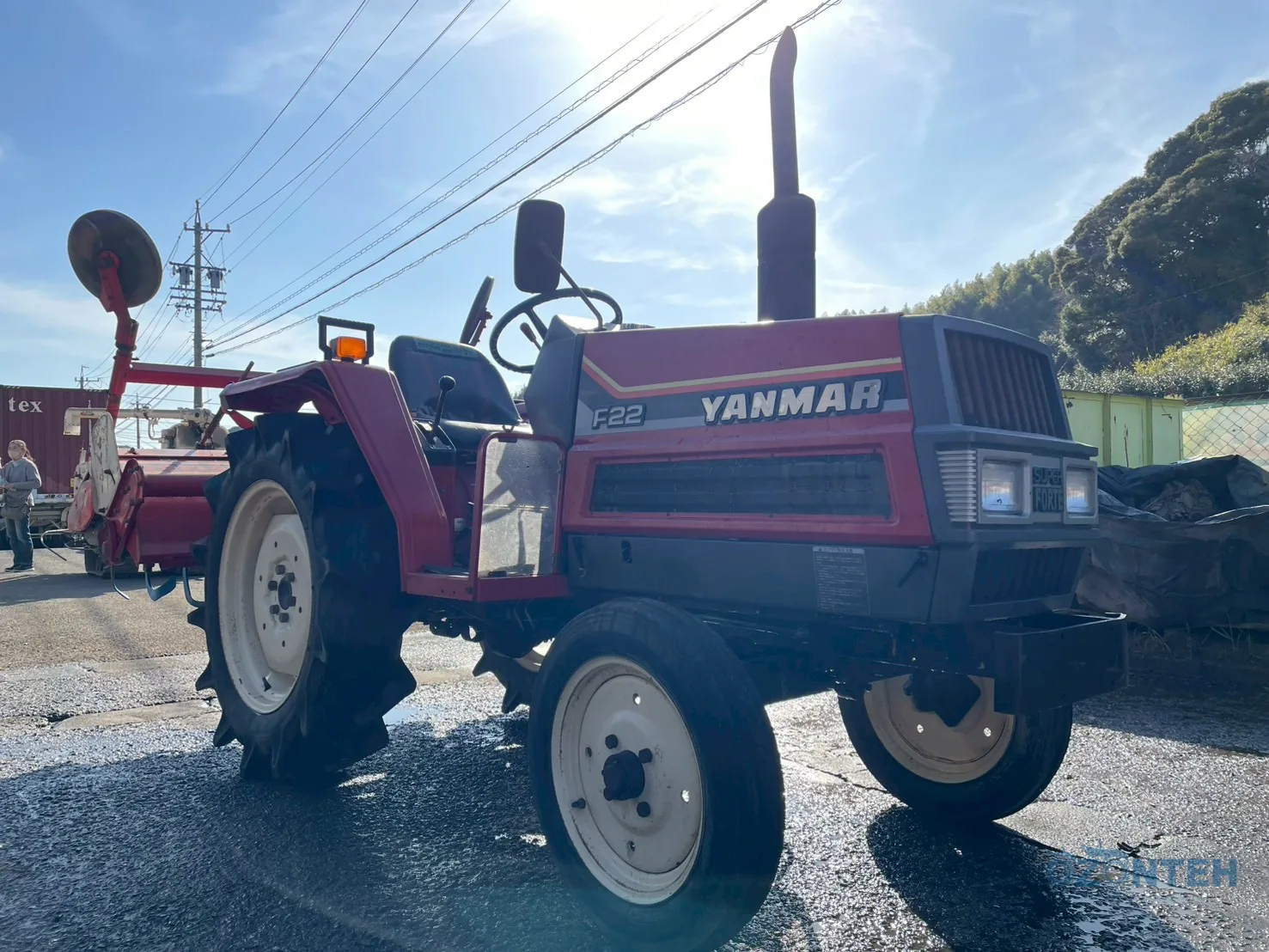 Tractor japonez Yanmar F22s, serie 22A-00581