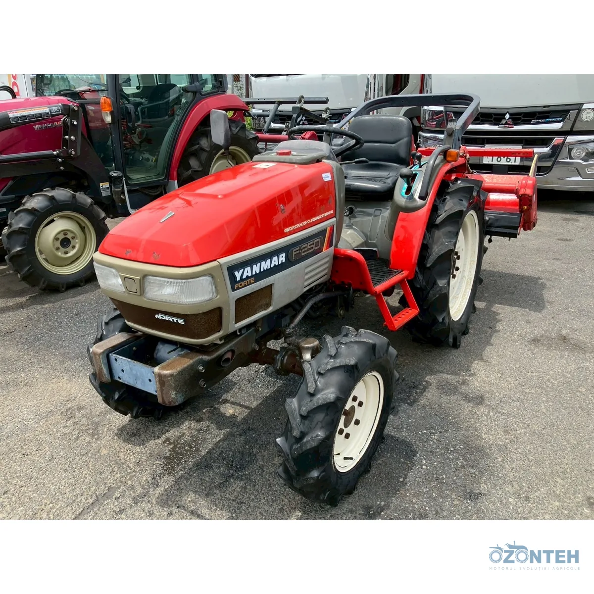 Tractor japonez Yanmar F250, serie 00506
