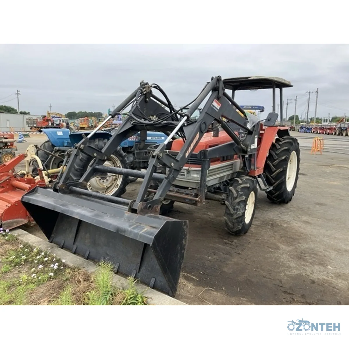 Tractor japonez Yanmar F475 (incarcator frontal) (fara freza), serie 01297