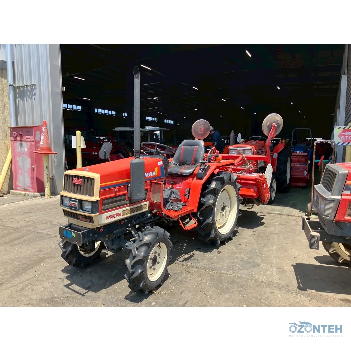 Tractor japonez Yanmar FX17D, serie 00764