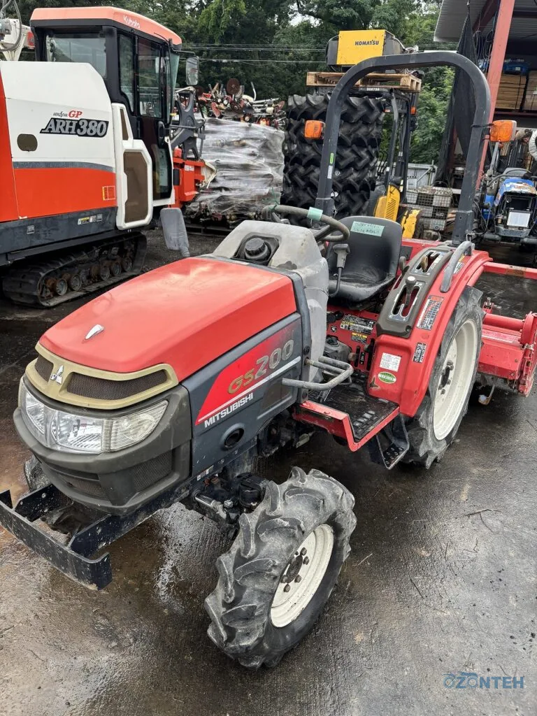Tractor japonez Mitsubishi GS200D, serie 35547