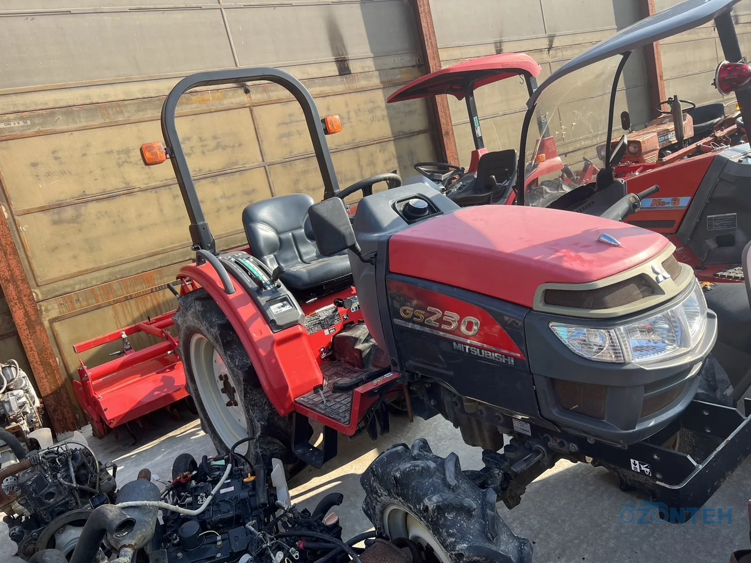 Tractor japonez Mitsubishi GS230, serie 26173