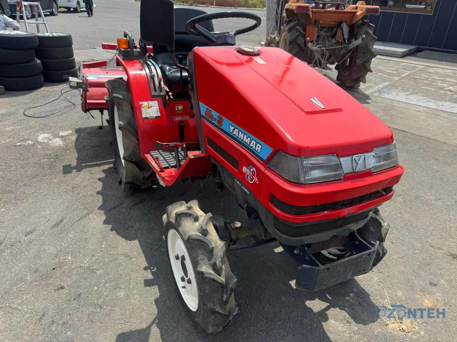 Tractor japonez Yanmar KE-3, serie 27379