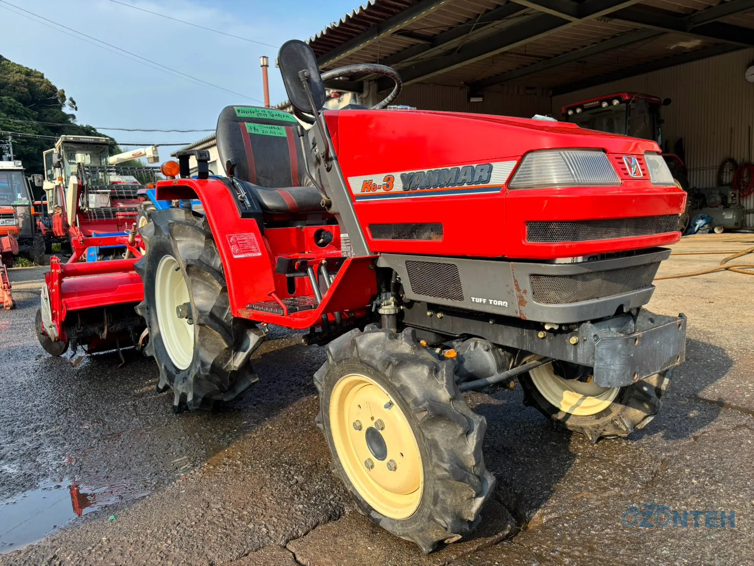 Tractor japonez Yanmar Ke-3D, serie 3A-07137