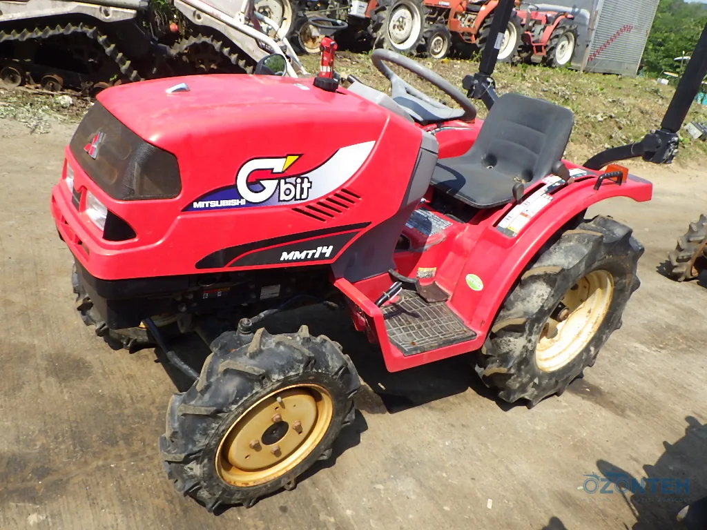 Tractor japonez Mitsubishi MMT14, serie 50861