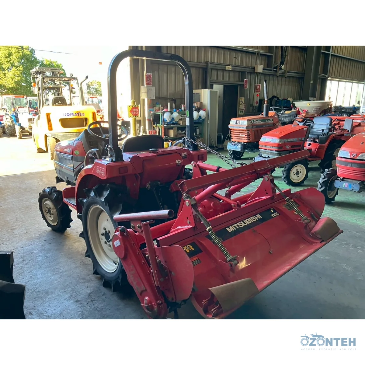 Tractor japonez Mitsubishi MT16, serie 52828