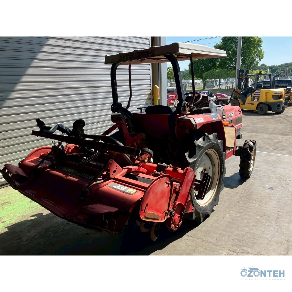 Tractor japonez Mitsubishi MT225D, serie 70138
