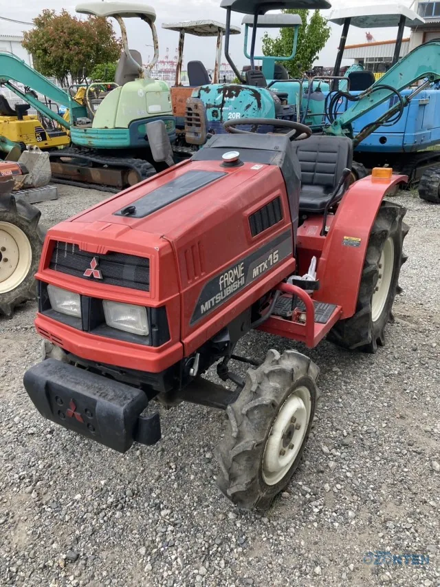Tractor japonez Mitsubishi MTX15, serie 50052