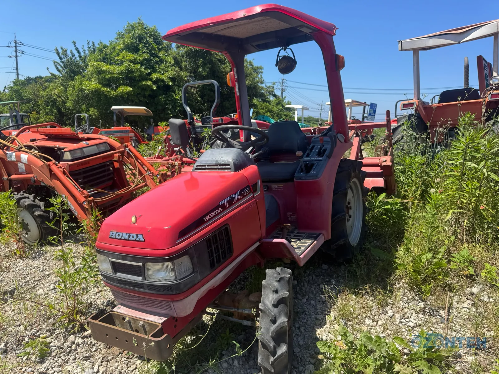 Tractor japonez Honda TX18, serie 1000875