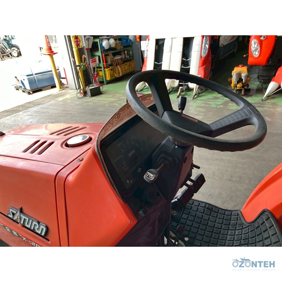 Tractor japonez Kubota X-20, serie 58751